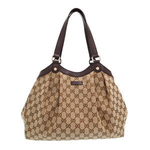 Gucci Sukey GG Canvas Tote bag brown